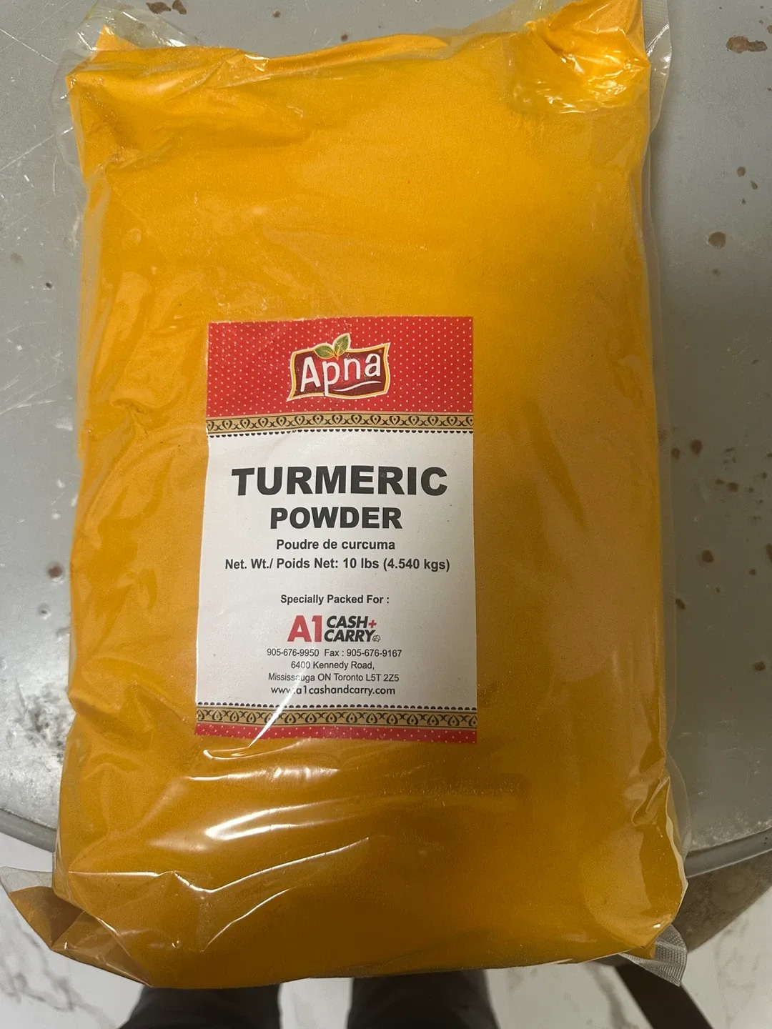 Apna Turmeric Powder - 10 lbs