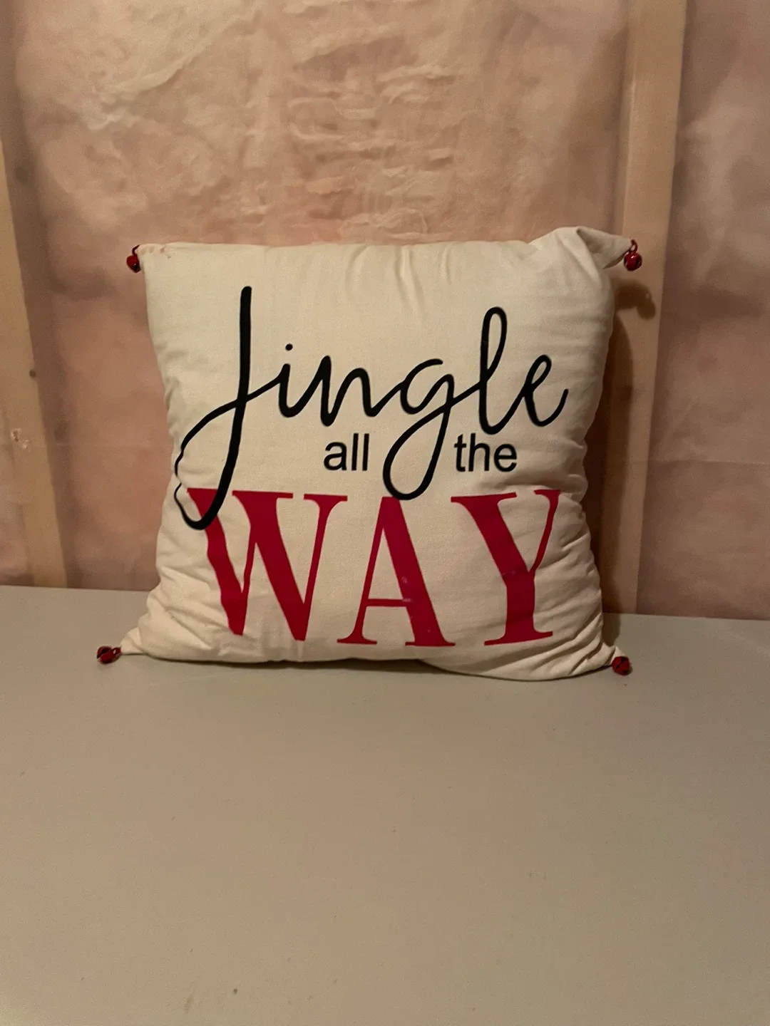 Jingle All the Way Decorative Pillow