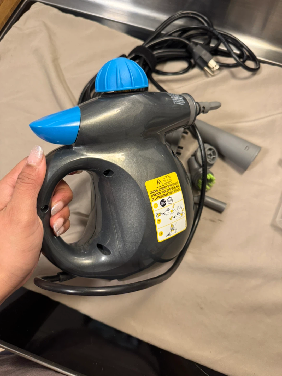 Bissell Steam Shot Handheld Steam Cleaner - photo 4