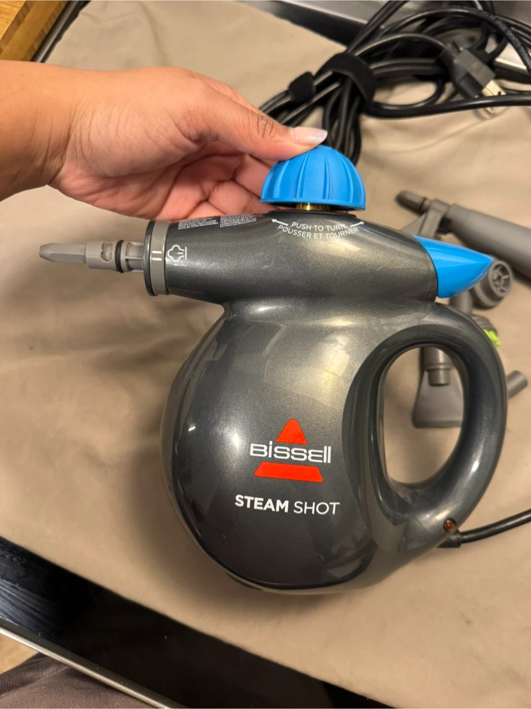 Bissell Steam Shot Handheld Steam Cleaner - photo 2