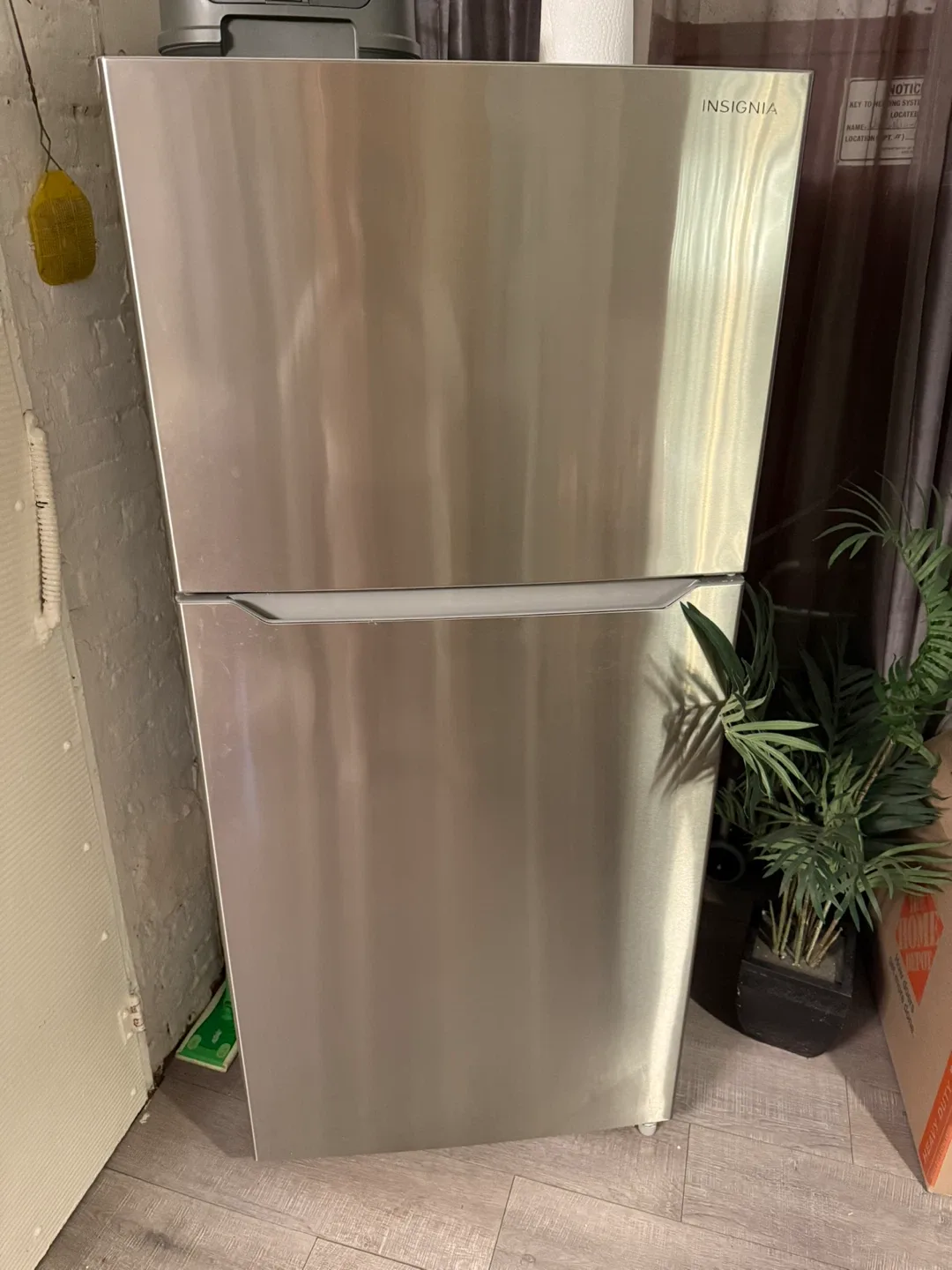 Insignia Stainless Steel Refrigerator