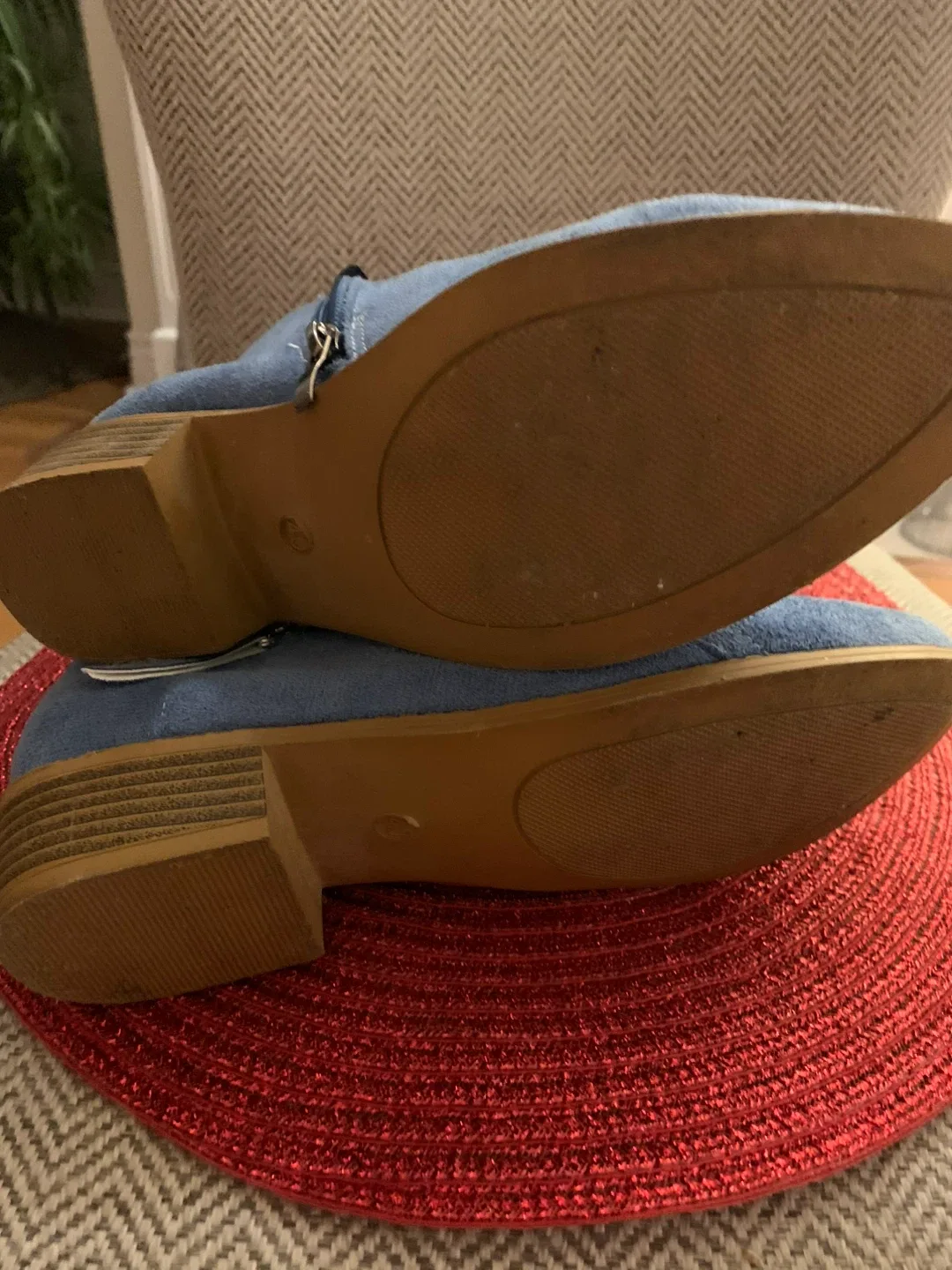 Blue Ankle Boots - Size 10 image indicator(4)