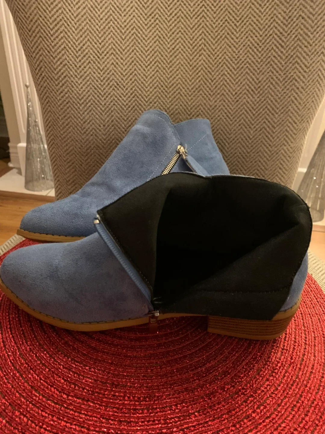 Blue Ankle Boots - Size 10 image indicator(6)