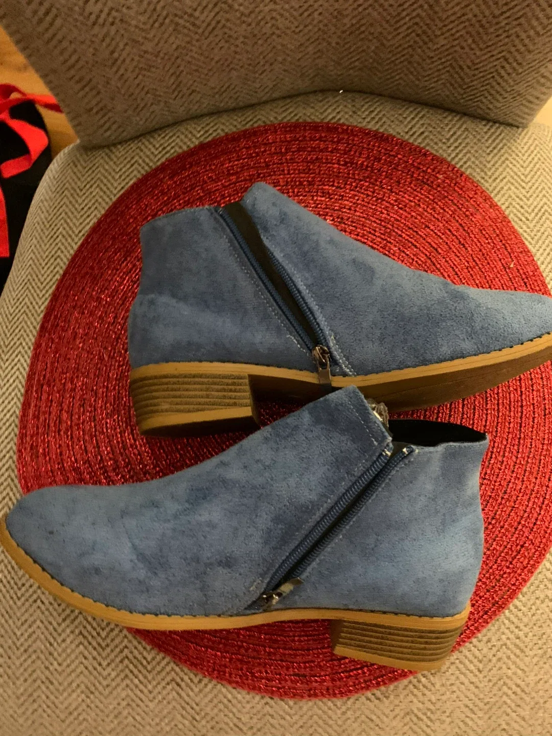 Blue Ankle Boots - Size 10 image indicator(3)