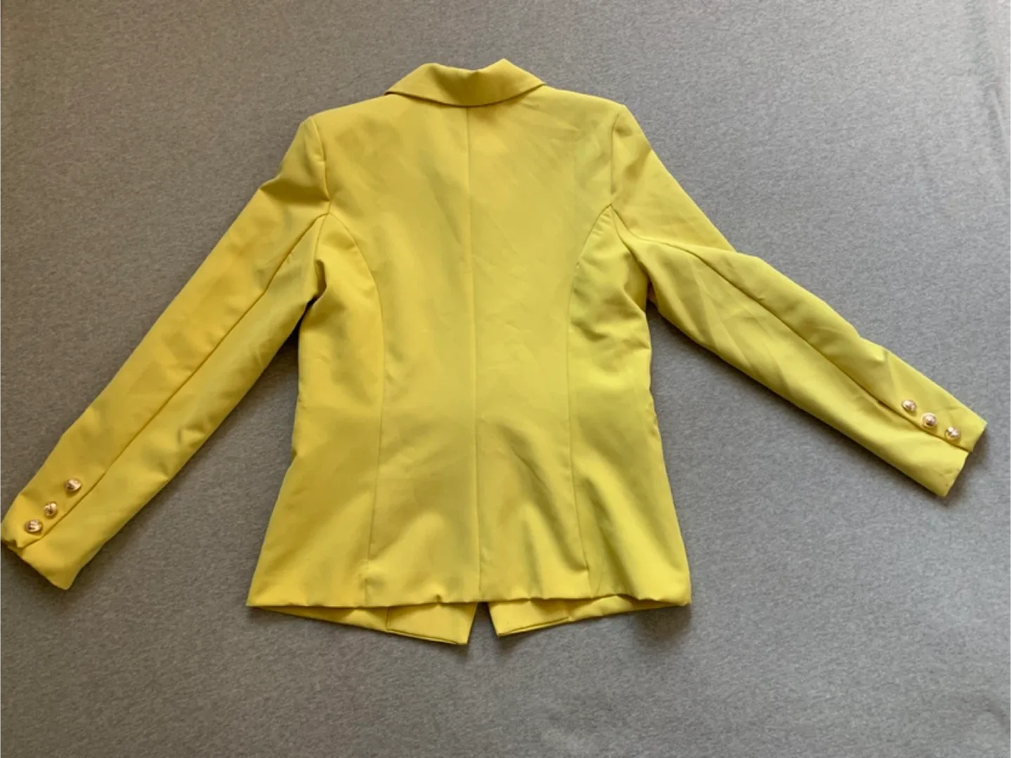 Cristina Lei Yellow Blazer - Size M image indicator(4)