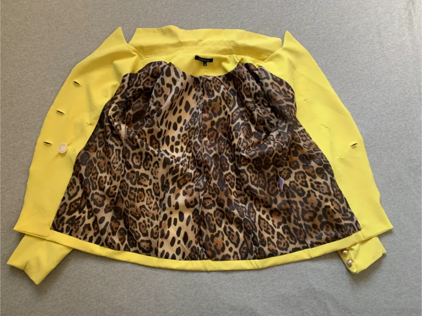 Cristina Lei Yellow Blazer - Size M image indicator(2)