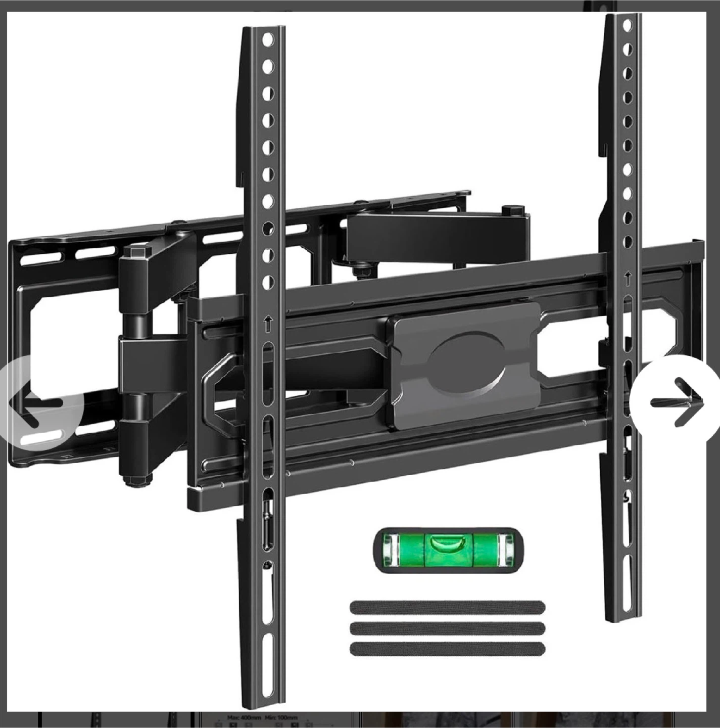 Tilting Full Motion TV Wall Mount