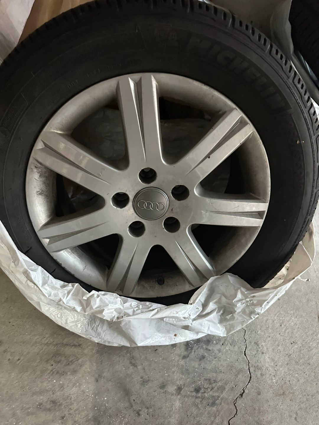 Michelin Tire on Audi Rim - photo 2