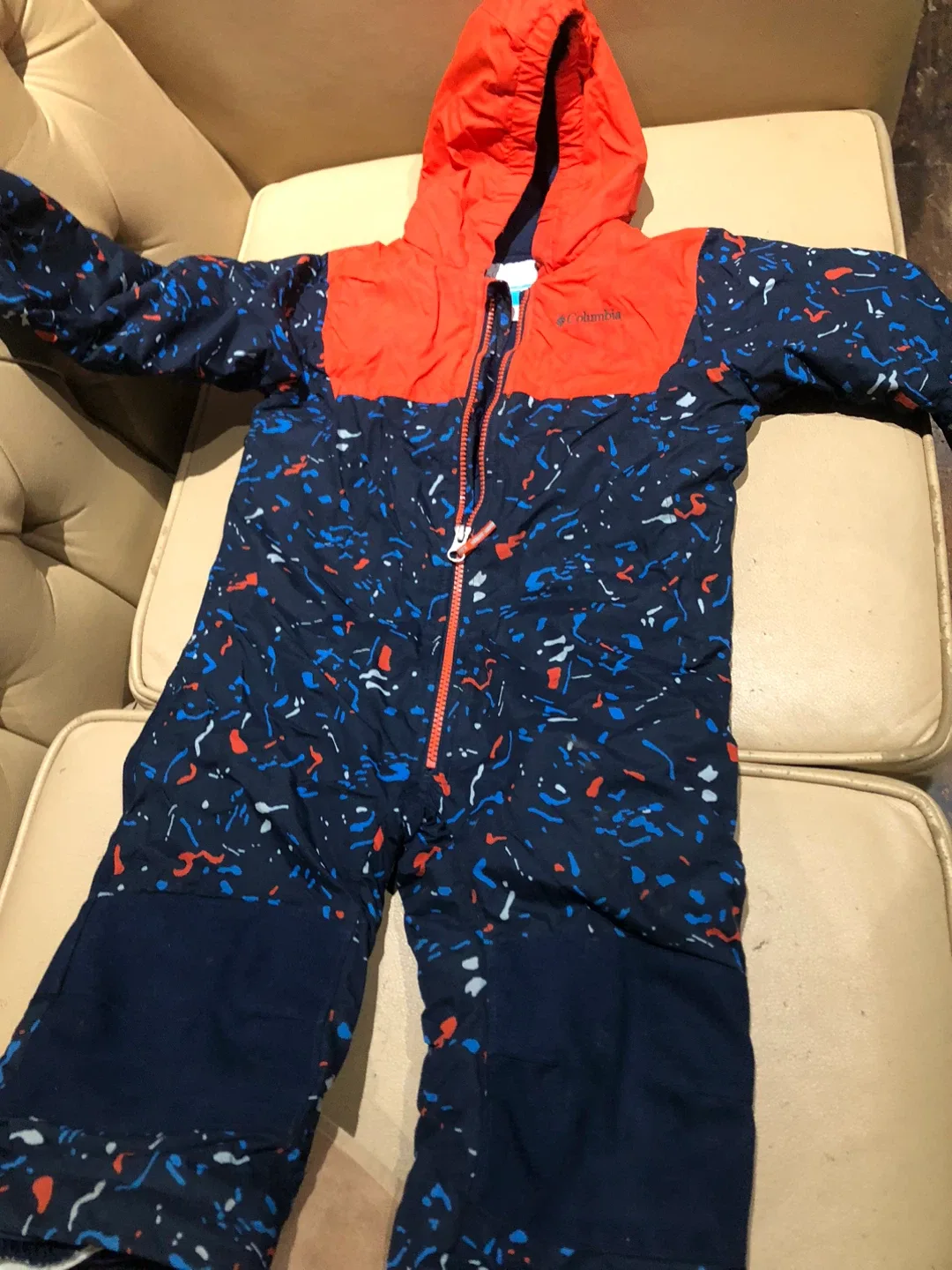 Size 2Y Columbia Snowsuit & Marvel Spiderman Hoodie
