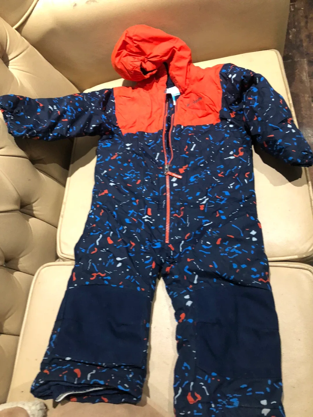 Size 2Y Columbia Snowsuit & Marvel Spiderman Hoodie image indicator(2)