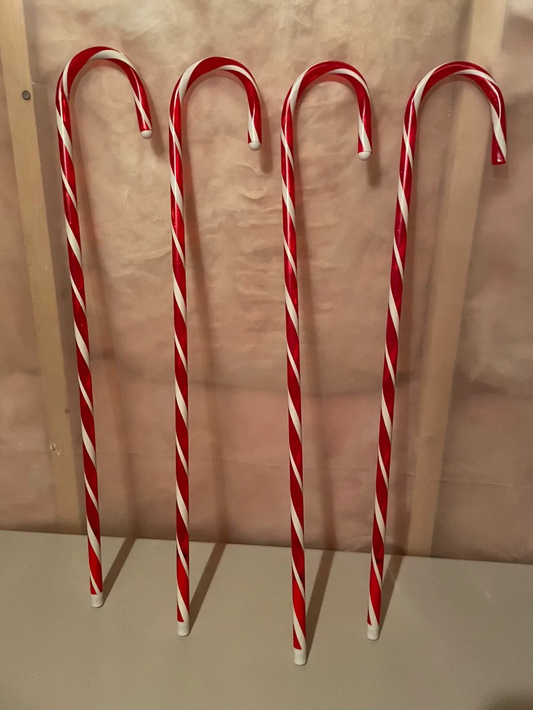 Candy Cane Decorations - Set of 4