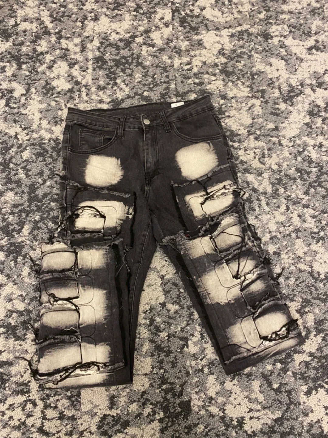 Distressed Black Jeans image indicator(5)