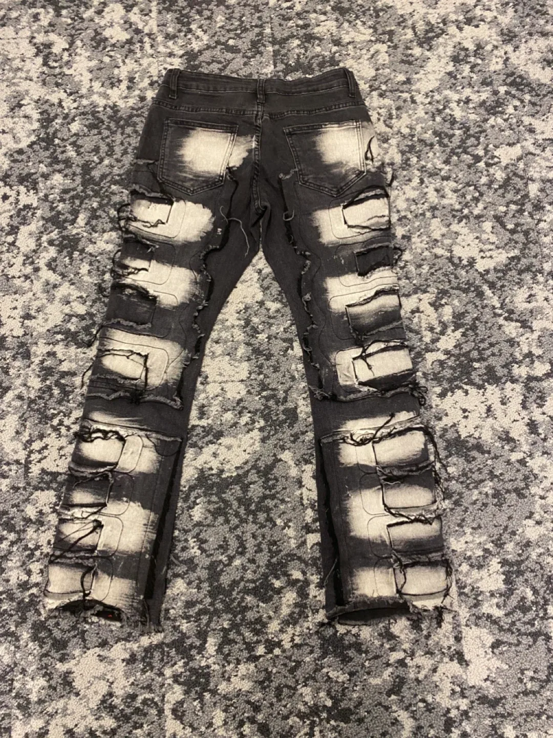 Distressed Black Jeans image indicator(4)