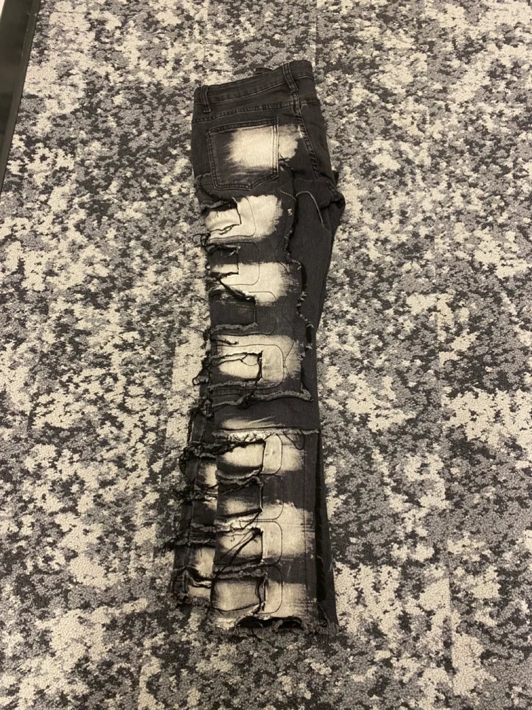 Distressed Black Jeans image indicator(2)