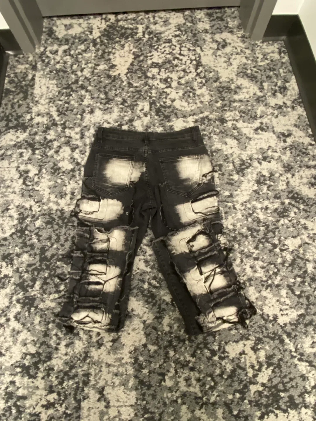 Distressed Black Jeans image indicator(8)