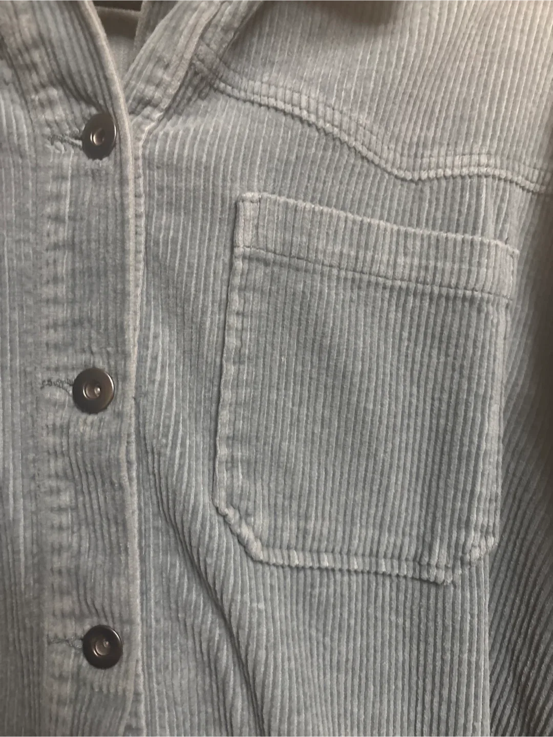 Zara Corduroy Shirt Jacket - XS image indicator(4)