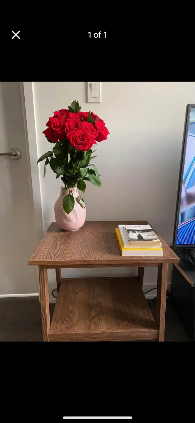 IKEA Brown Wood Side Table