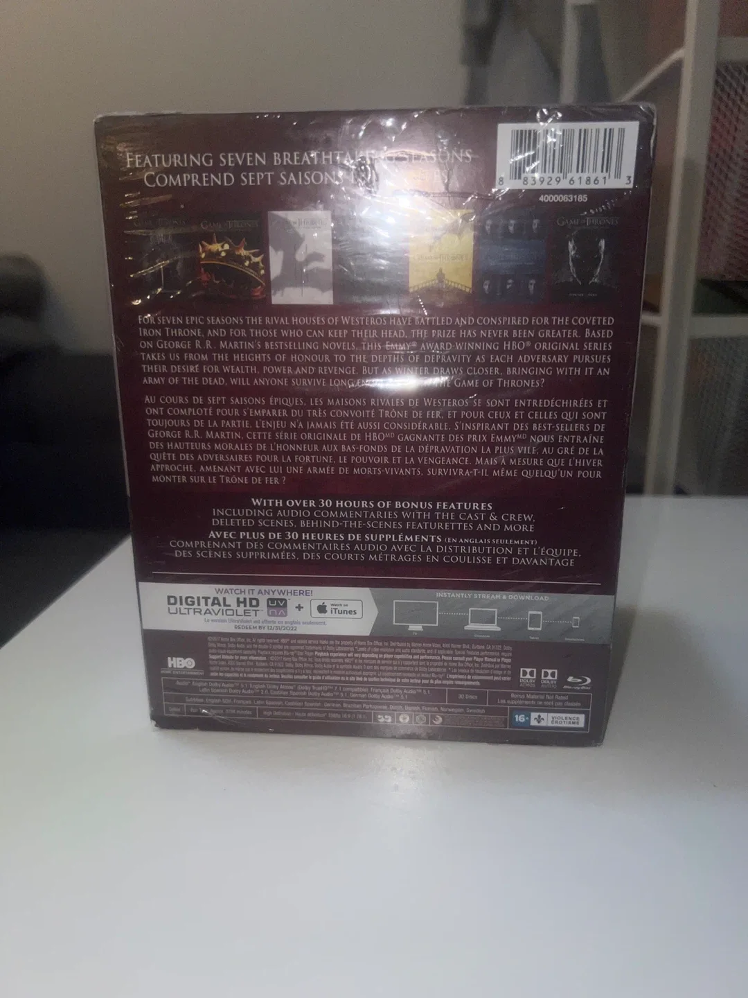 Game of Thrones: Seasons 1-7 Blu-Ray image indicator(4)