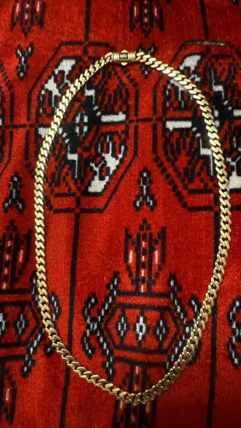 18 karats Saudi Gold  Chain Necklace - photo 4
