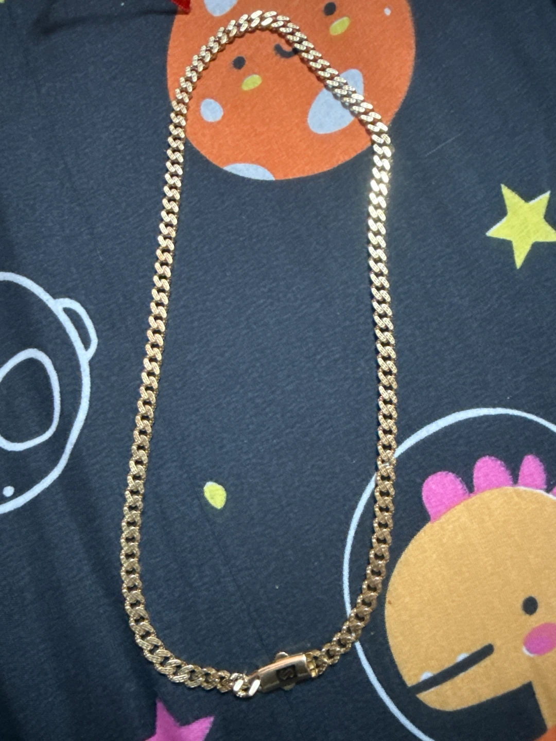18 karats Saudi Gold  Chain Necklace - photo 3