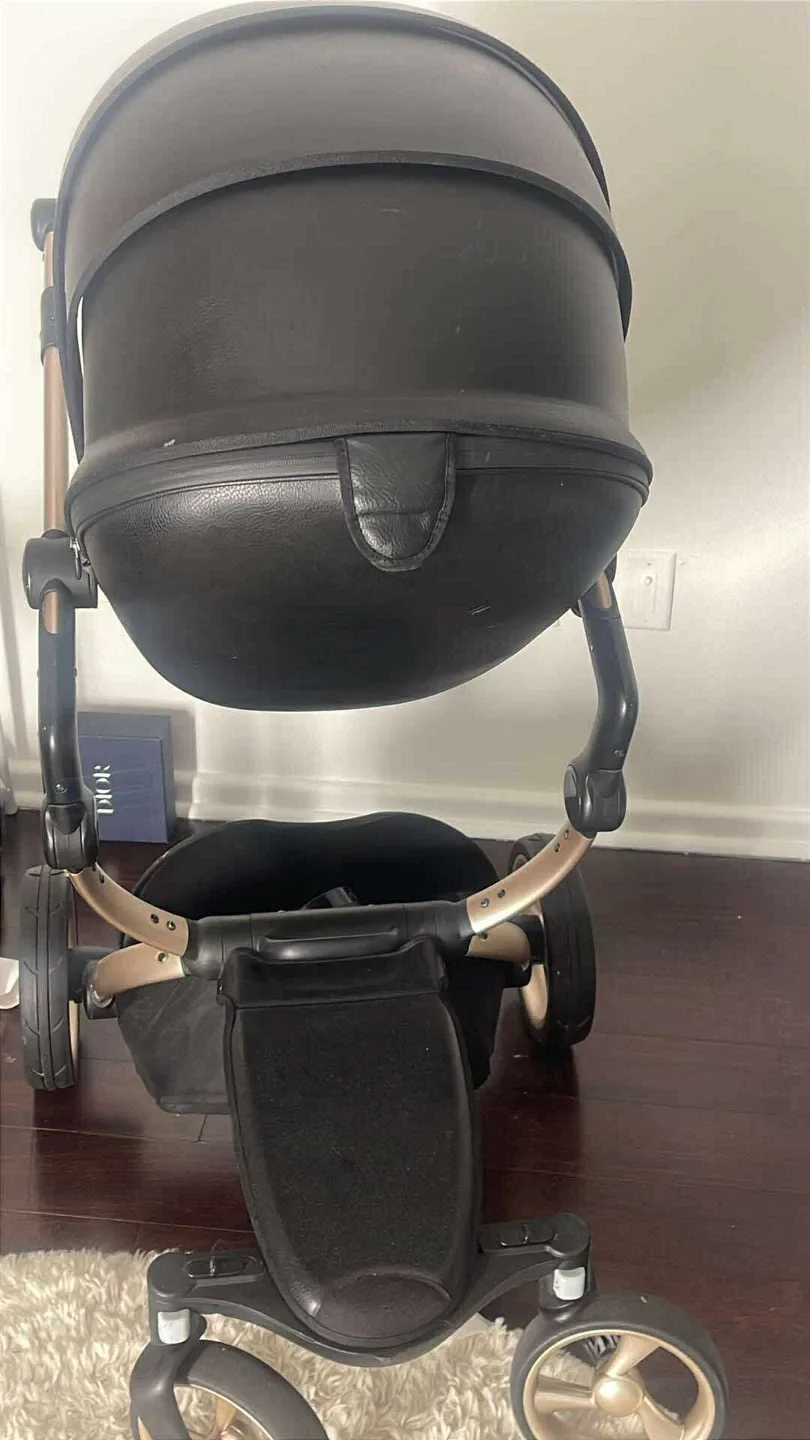 Mima Xari Stroller - Black & Gold image indicator(4)