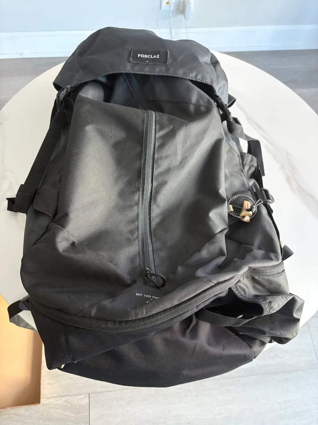 Forclaz MT100 Easyfit 50L Backpack - Black