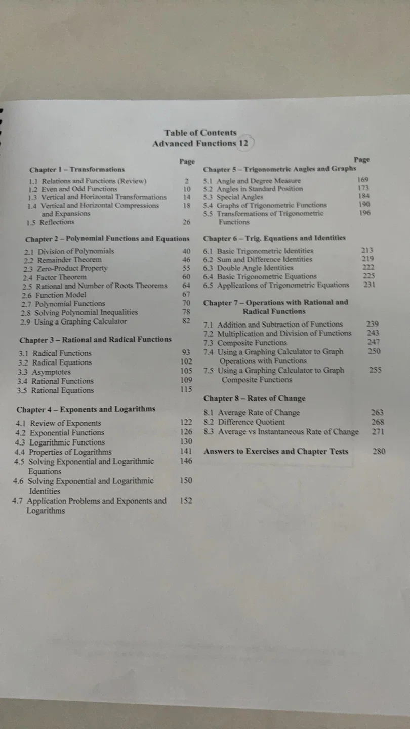 Dynamic Math Grade 12 Advanced Functions Textbook image indicator(2)