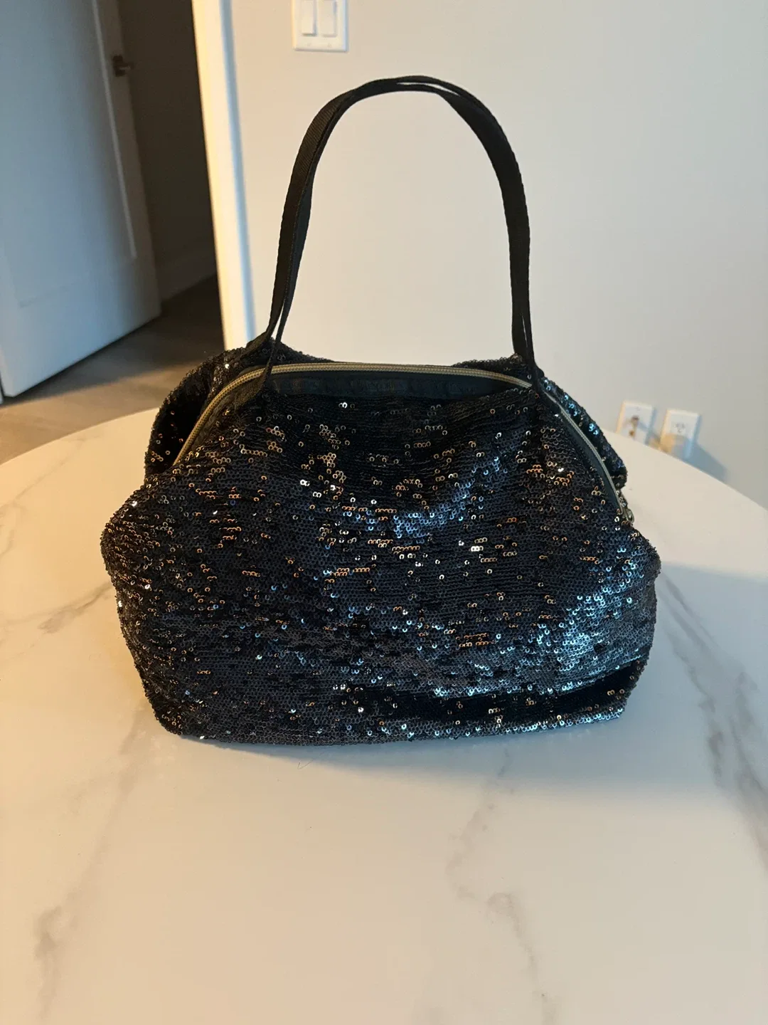 LeSportsac Black Sequin Bag image indicator(3)