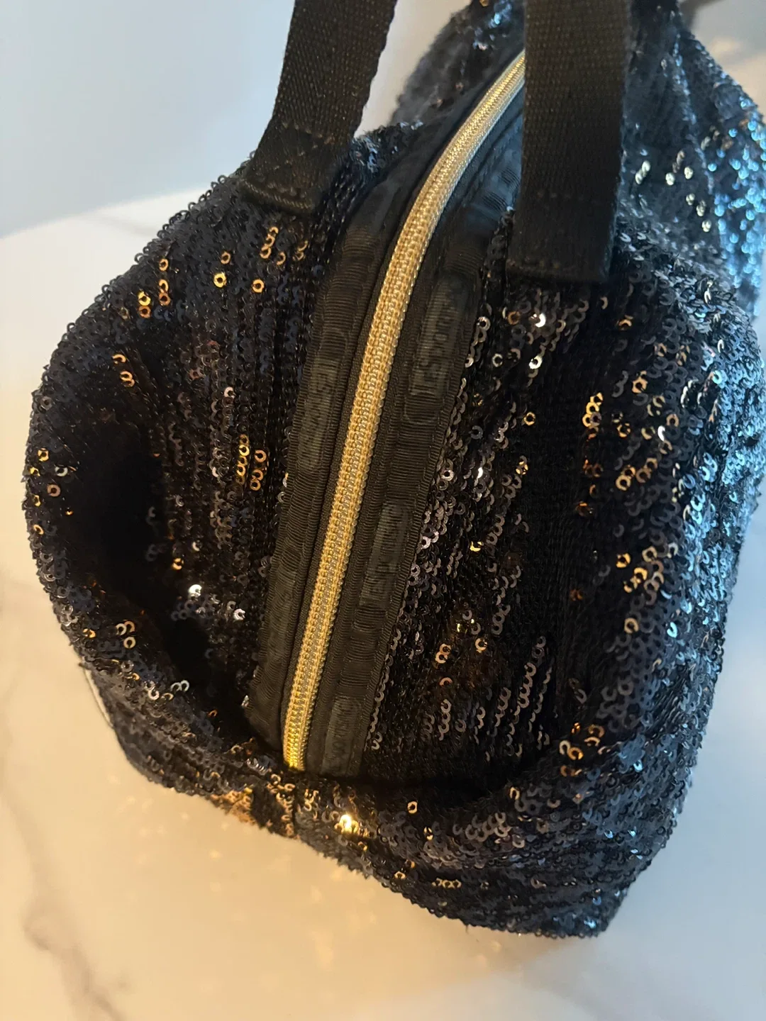 LeSportsac Black Sequin Bag image indicator(2)