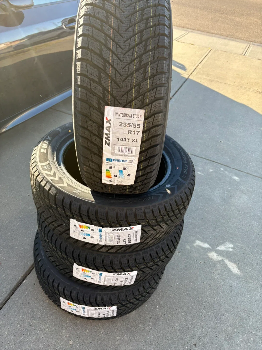 ZMAX Winternova Stud II Tires 235/55R17