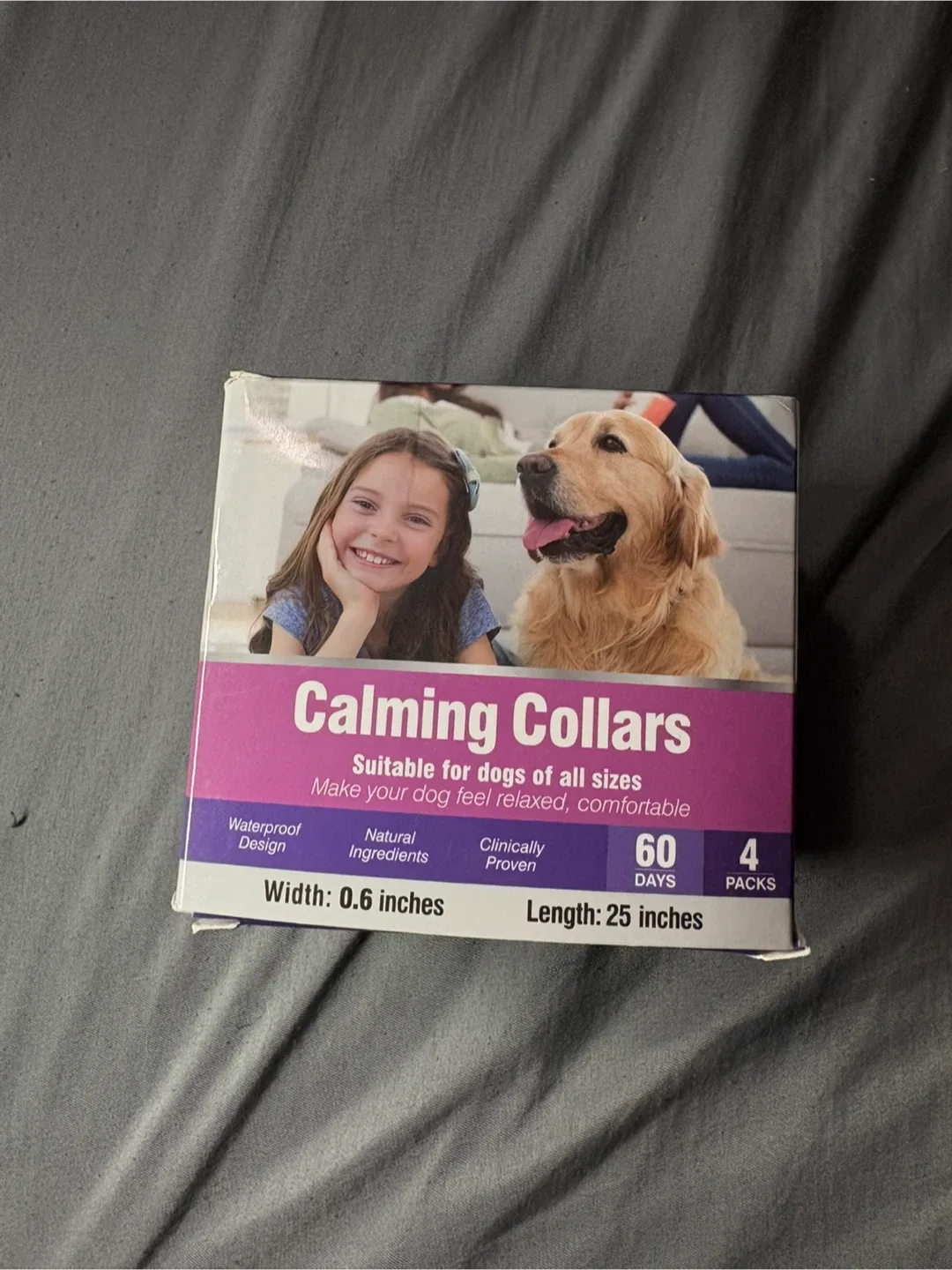 New Calming Collar for Medium/Large Dogs