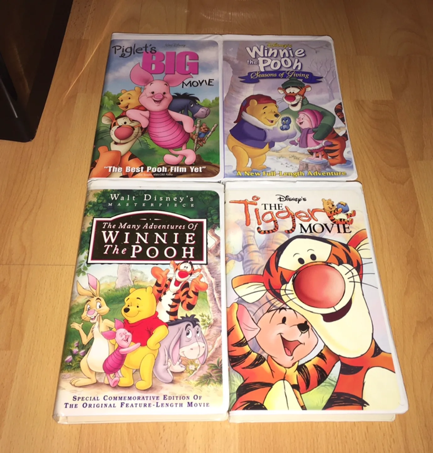 Older VHS Tapes: Winnie the Pooh, Muppets, Elmo image indicator(3)