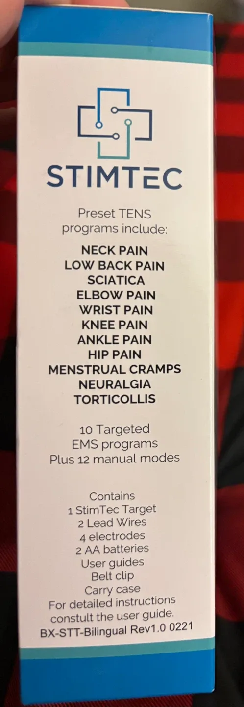 Stimtec Target TENS & EMS Device - New in Box image indicator(2)