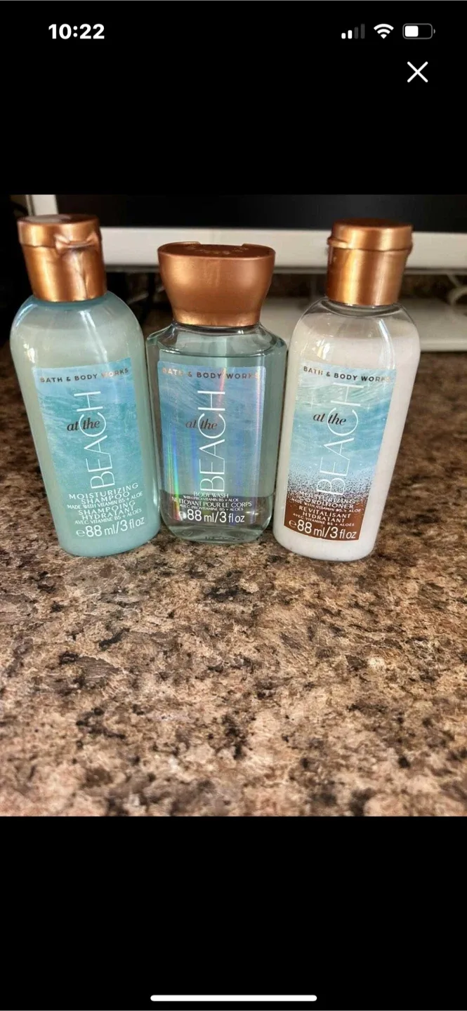 Bath & Body Works At The Beach Set