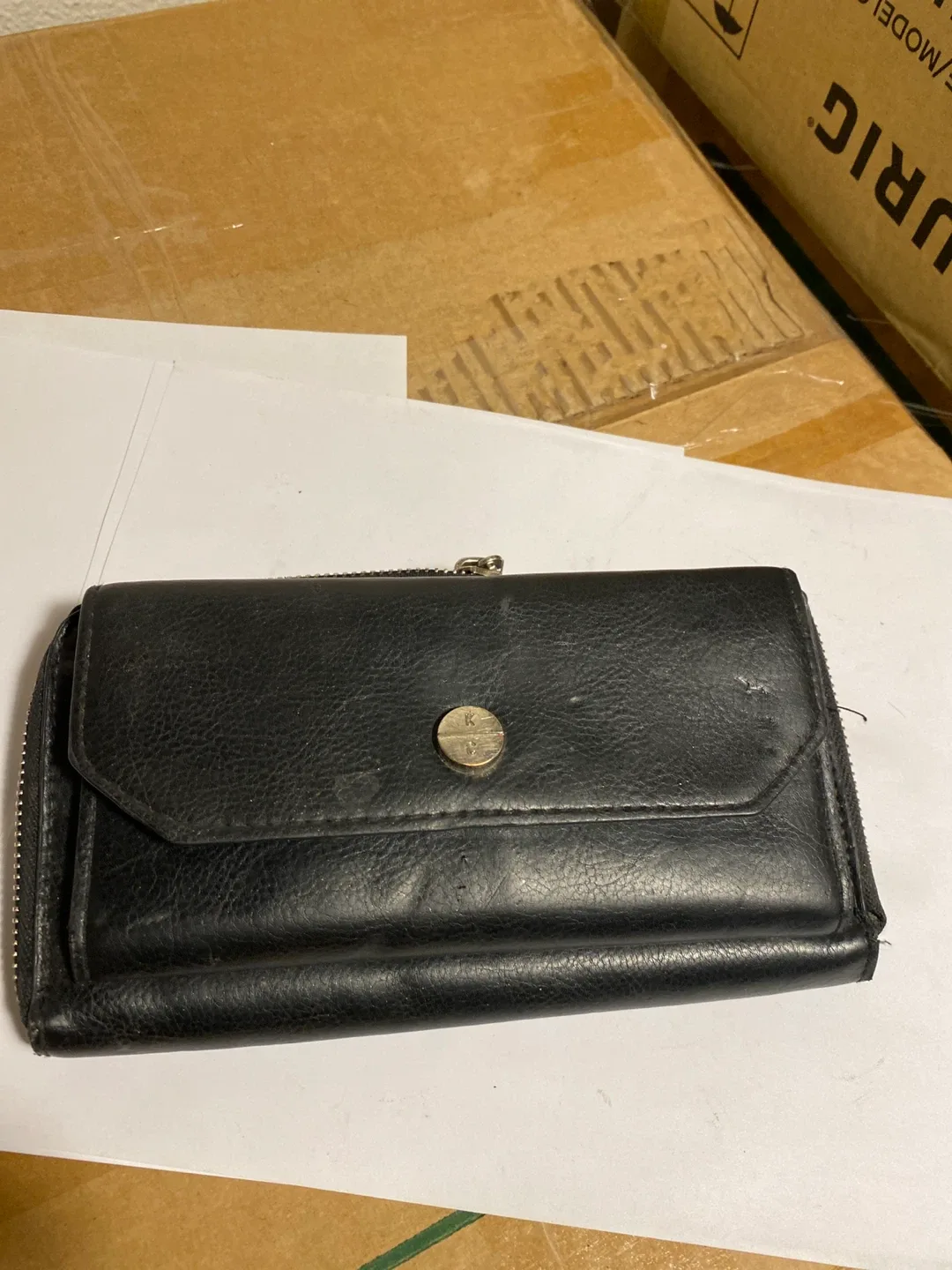 Reaction Kenneth Cole Black Wallet