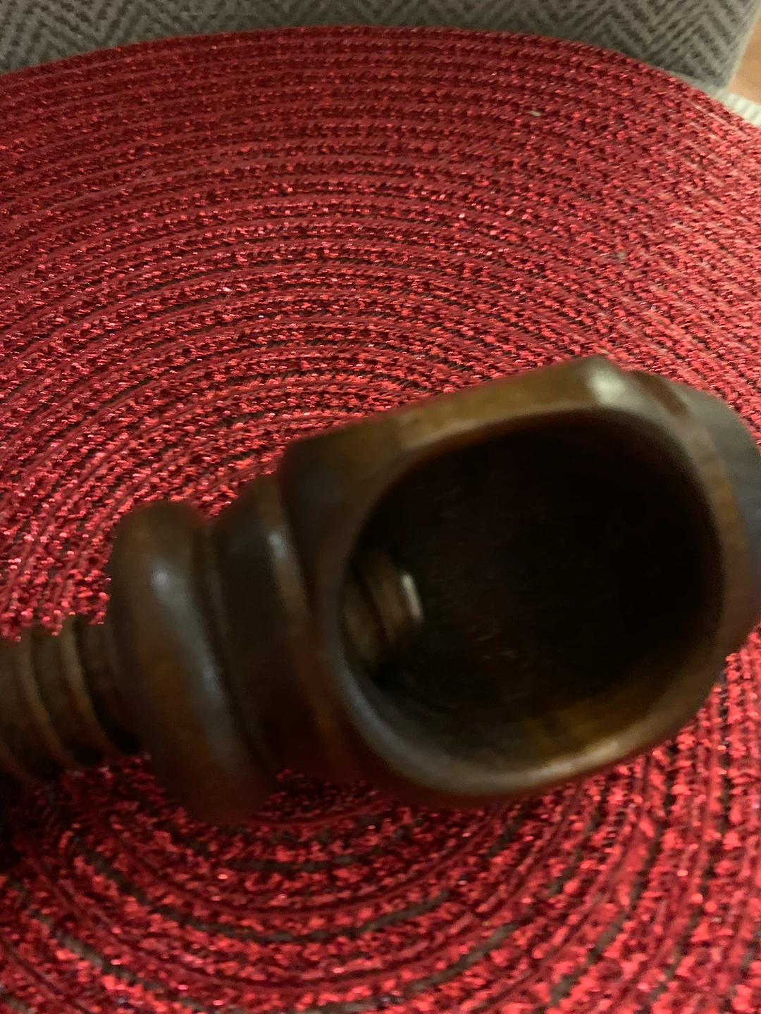 Vintage Nut Cracker Wooden twist screw - photo 4