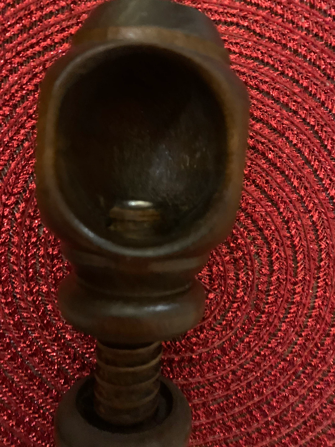 Vintage Nut Cracker Wooden twist screw - photo 2