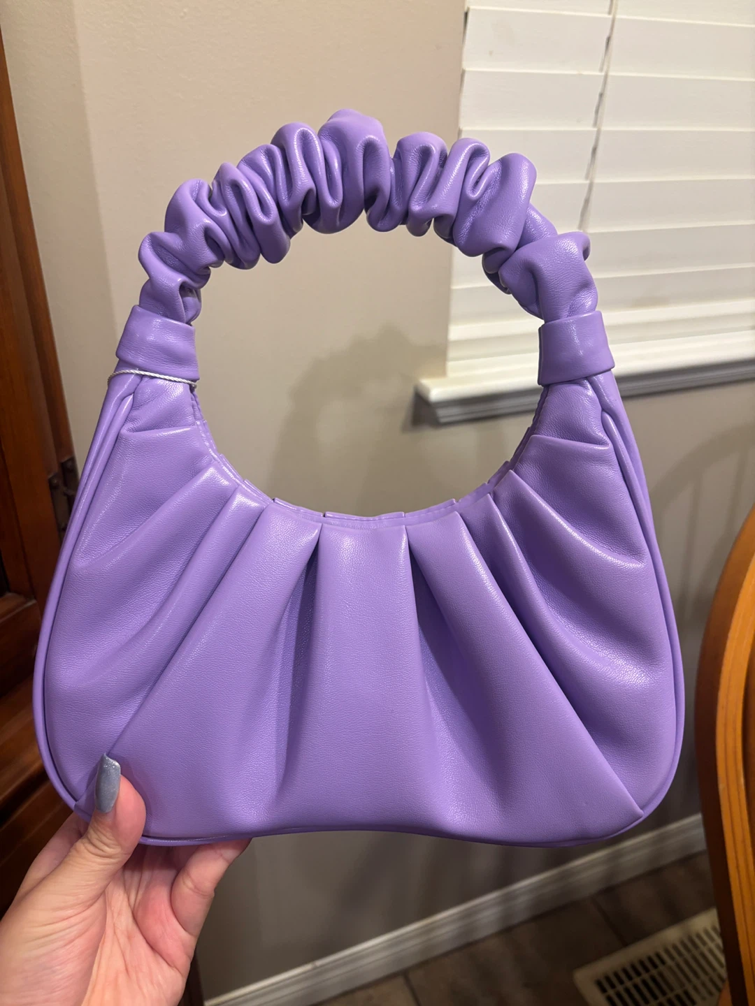JW PEI Gabbi Ruched Hobo Handbag - Purple - photo 4
