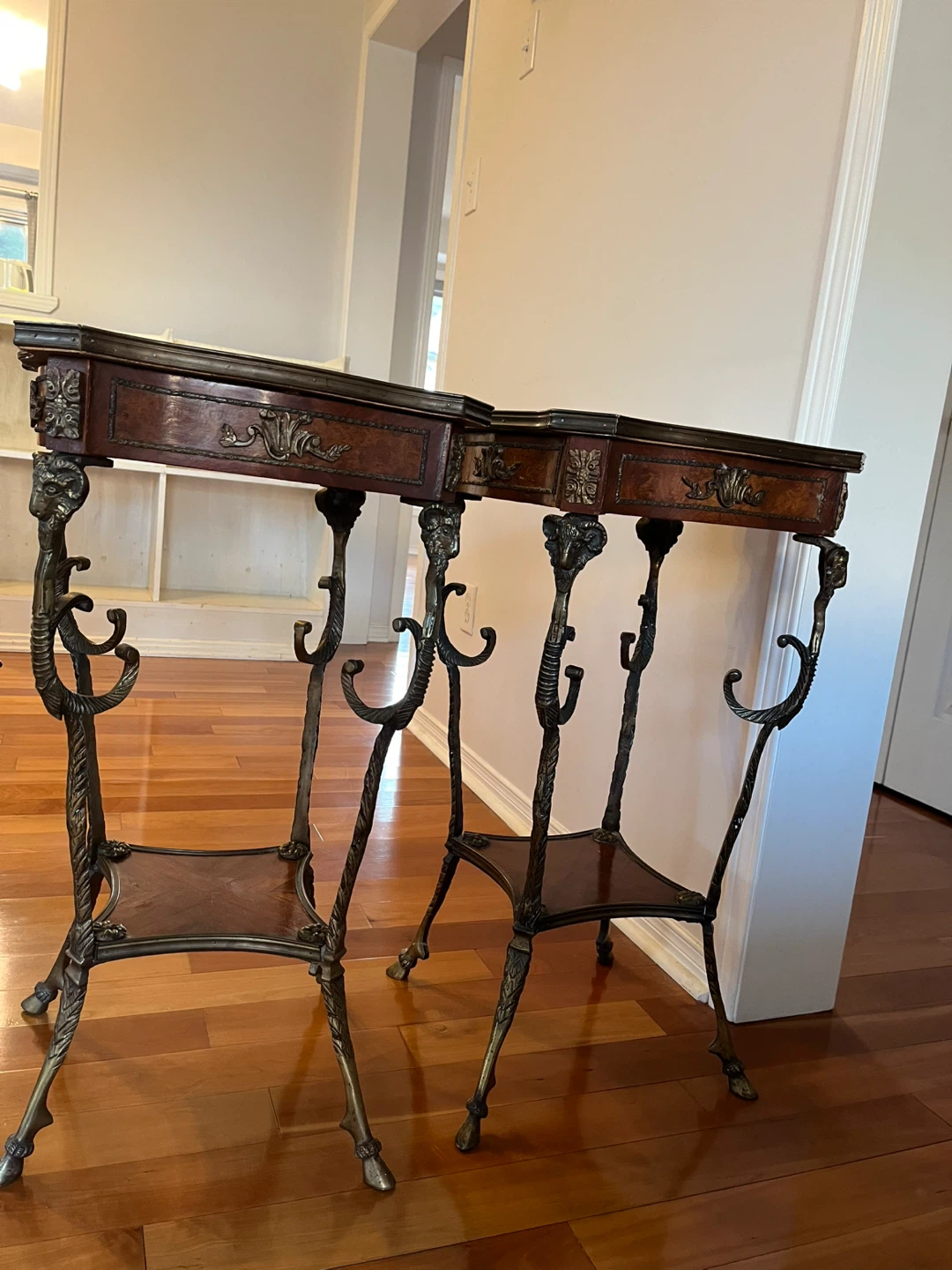 Antique Ornate Side Tables - Set of 2 - photo 2
