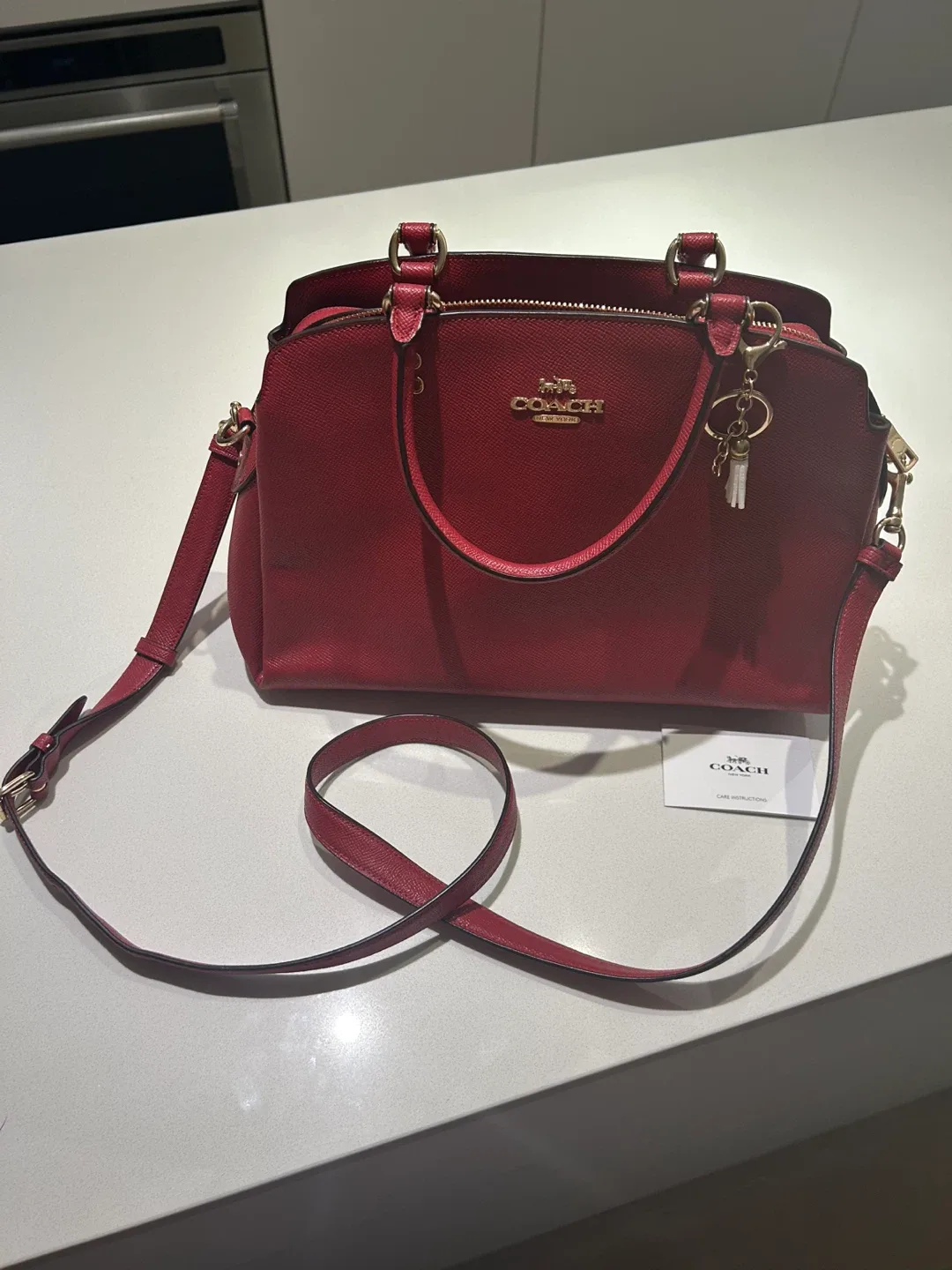 Coach Satchel Red