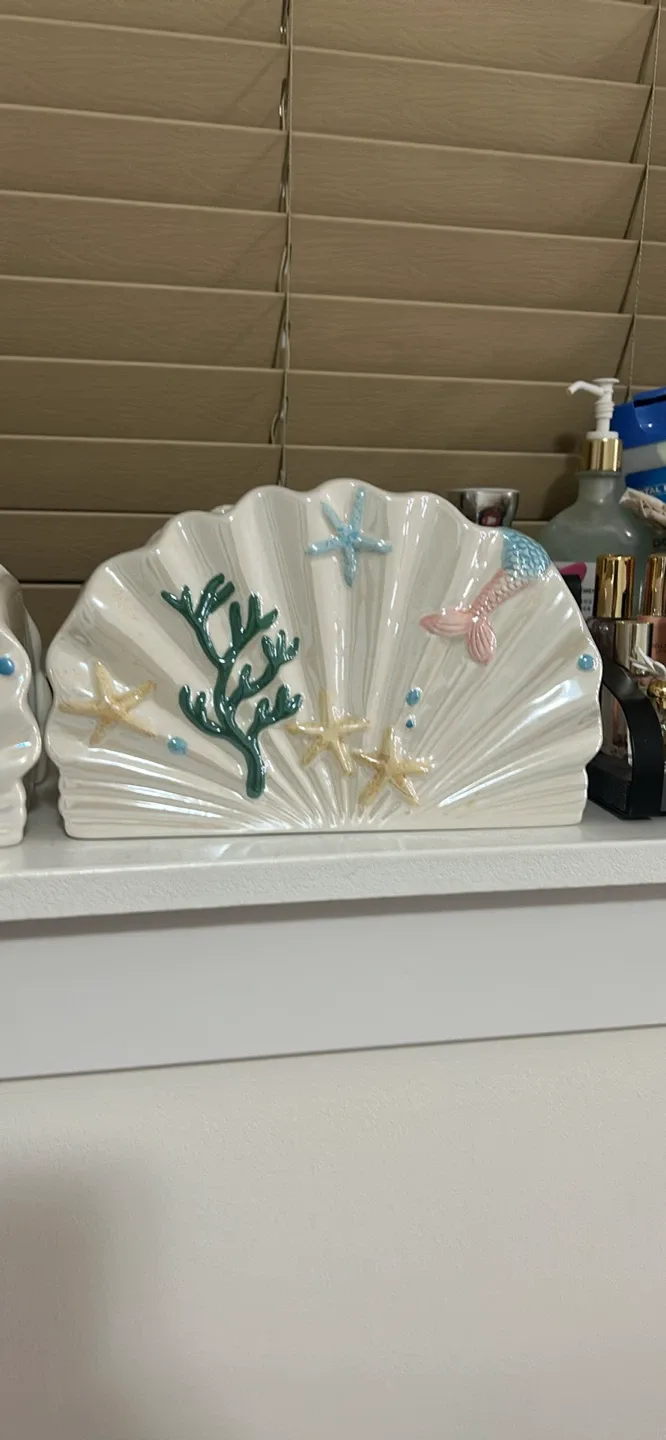 Seashell Shaped Decorative Dish