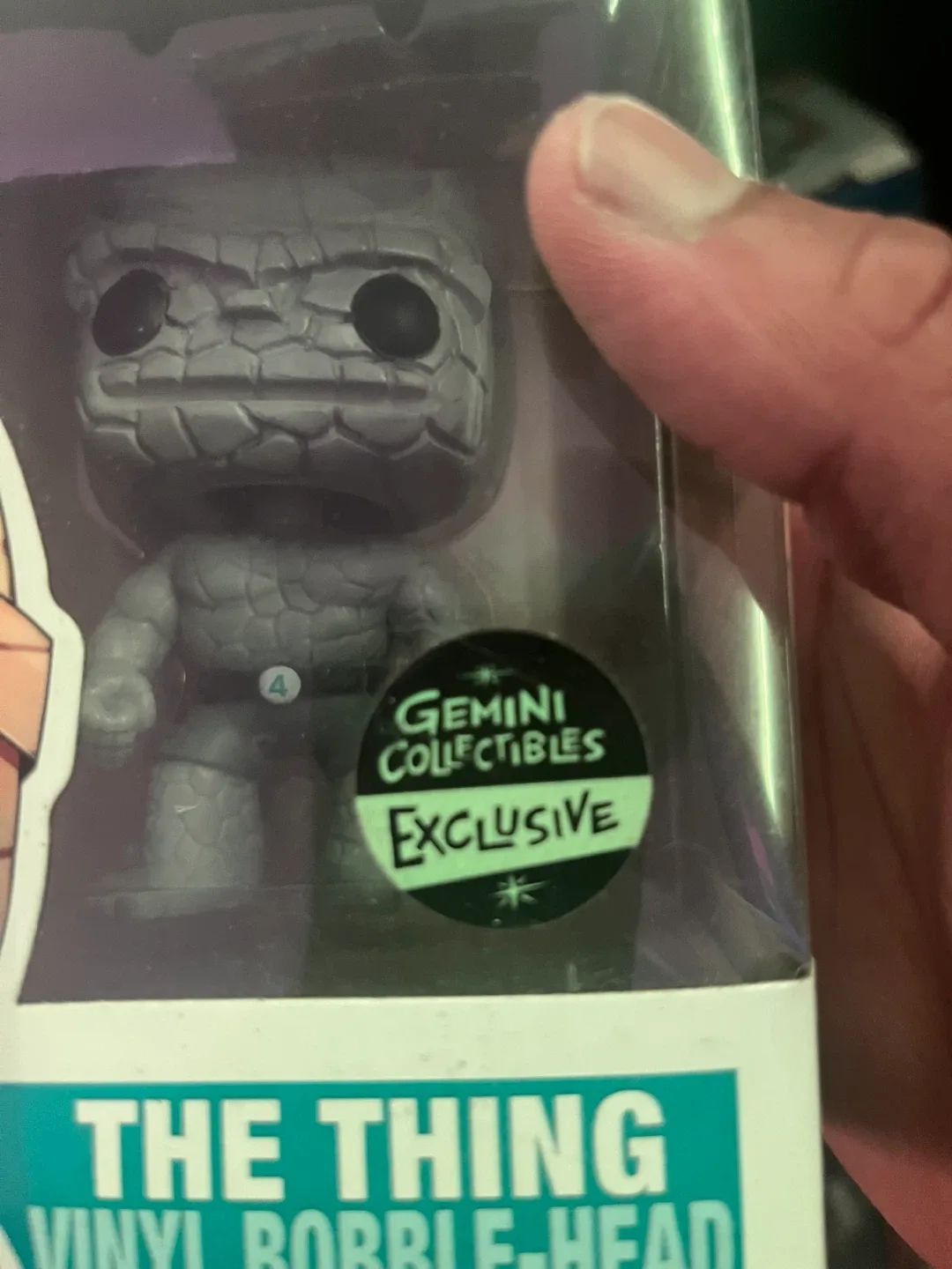 Funko Pop! Marvel The Thing Vinyl Bobble-Head - Gemini Exclusive image indicator(3)