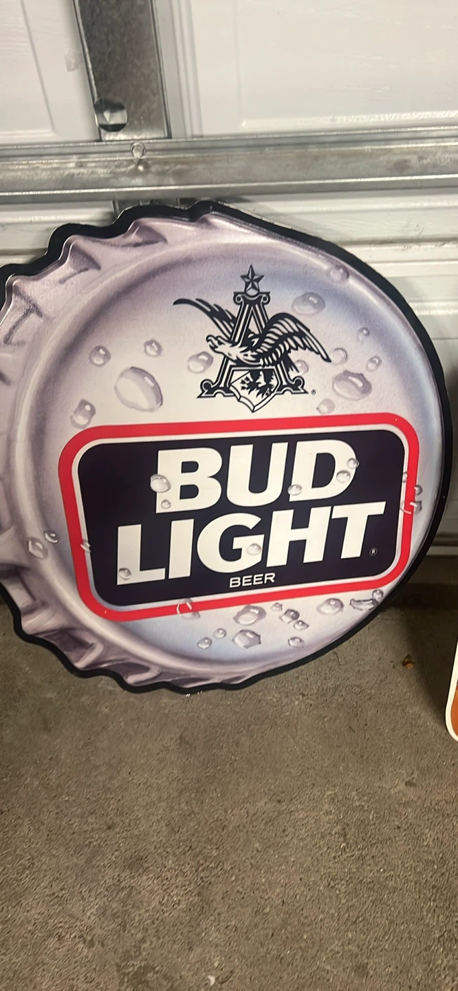 Beer Brand Metal Sign - Bud Light, Miller, Beck's - photo 2