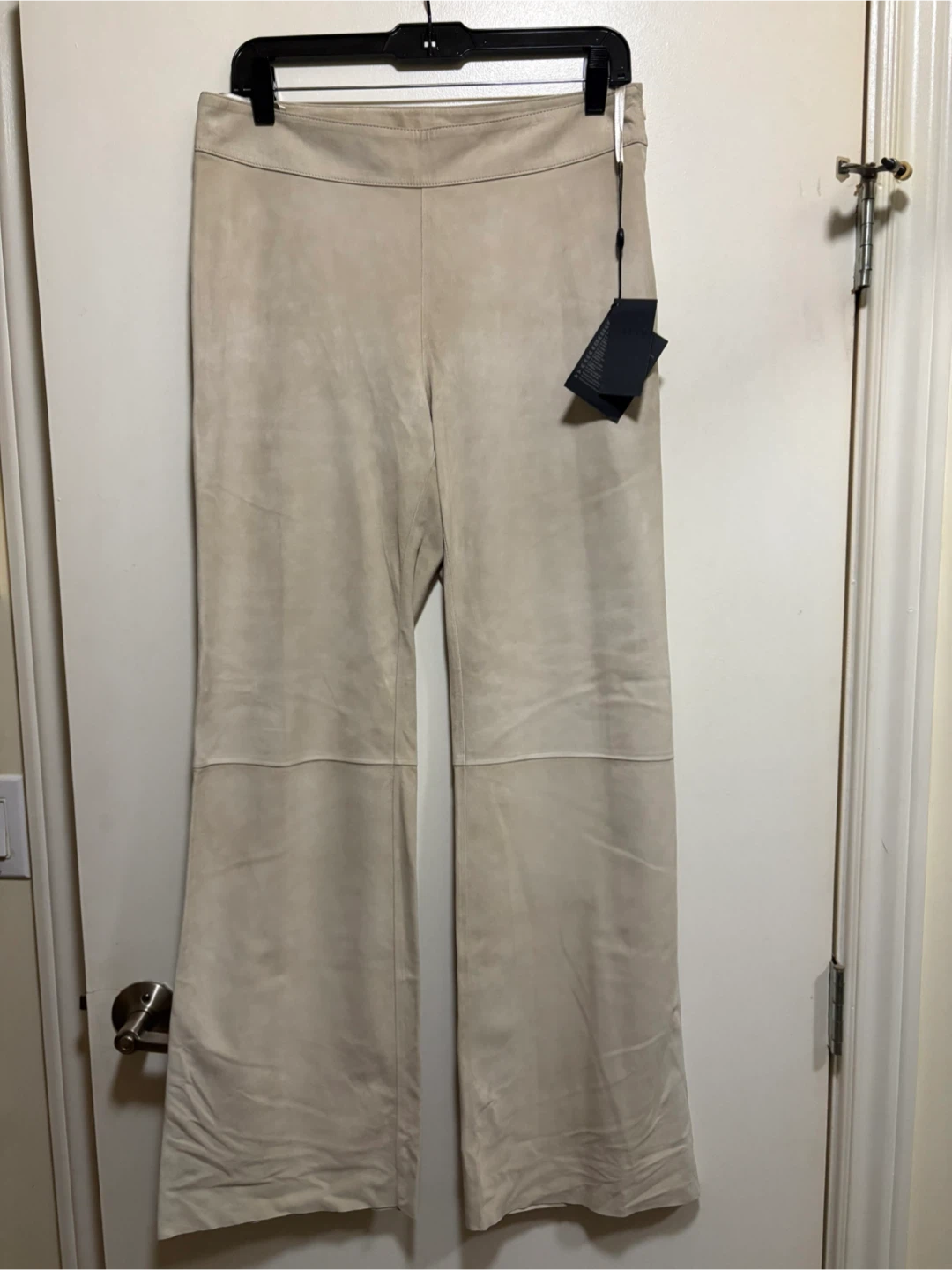 New with tag Real Suede Trousers