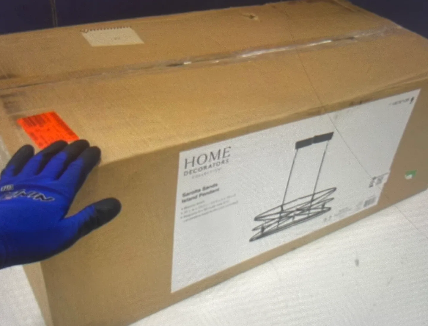 Home Decorators Collection Sarolta Sands 6-Light Pendant image indicator(7)