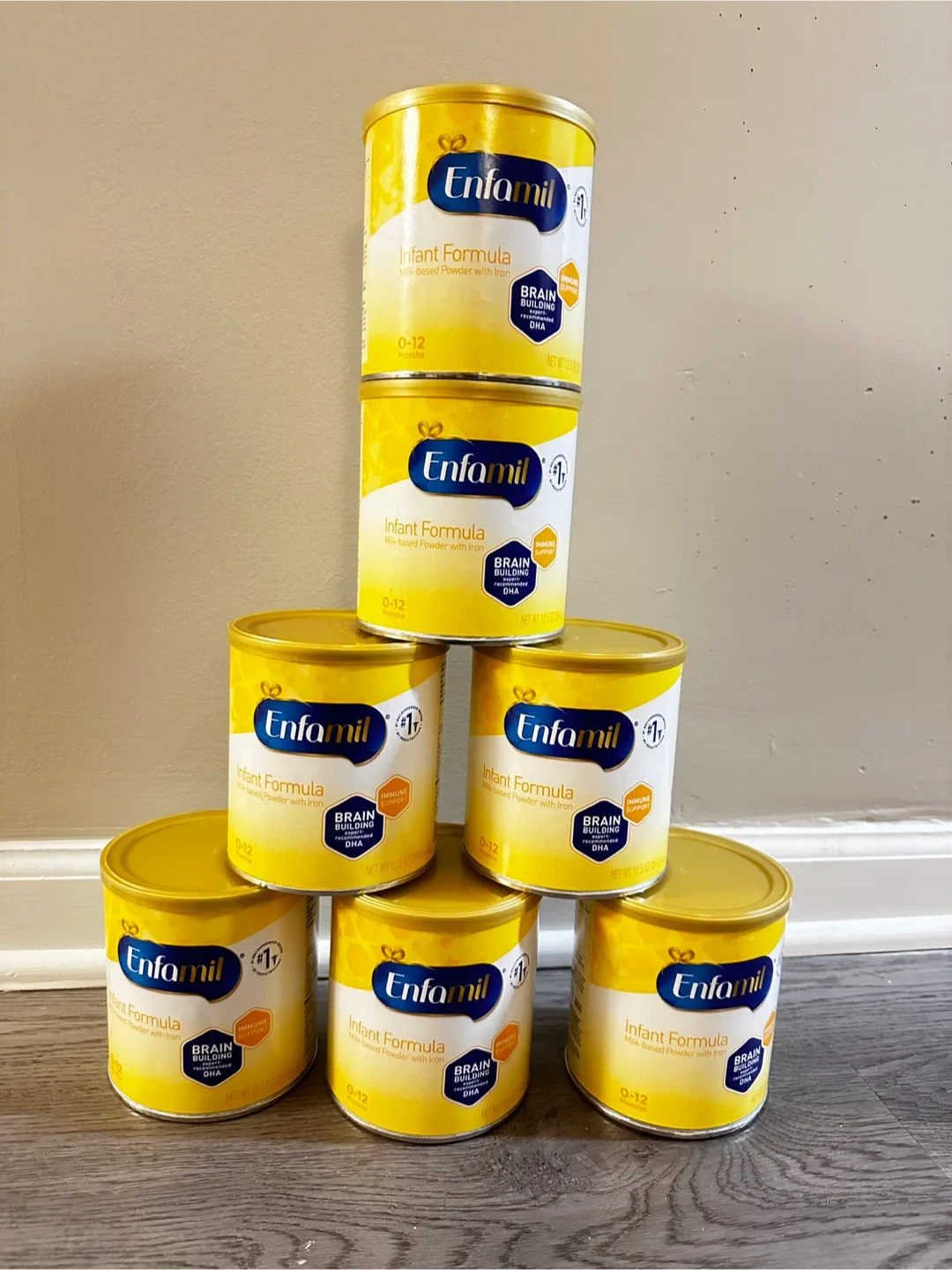 Enfamil Infant Formula Milk-Based Powder, 0-12 Months