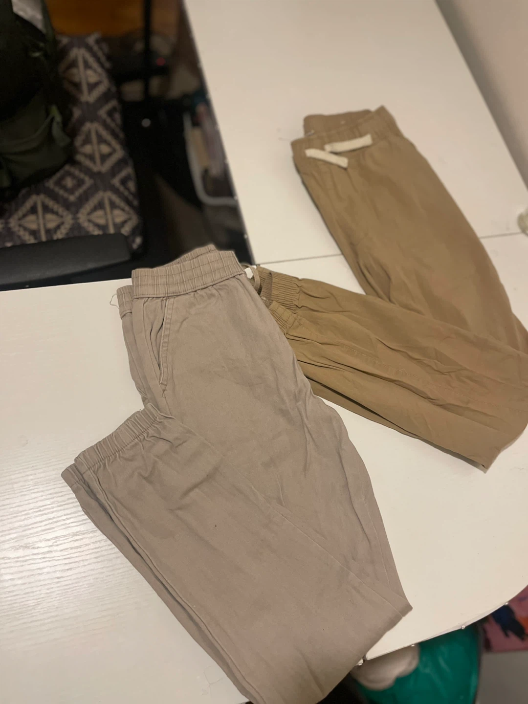 Khaki Jogger Pants