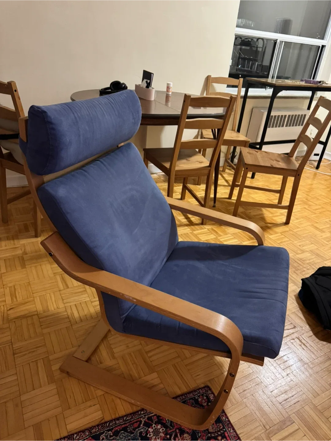 IKEA Poang Chair - Blue 💙