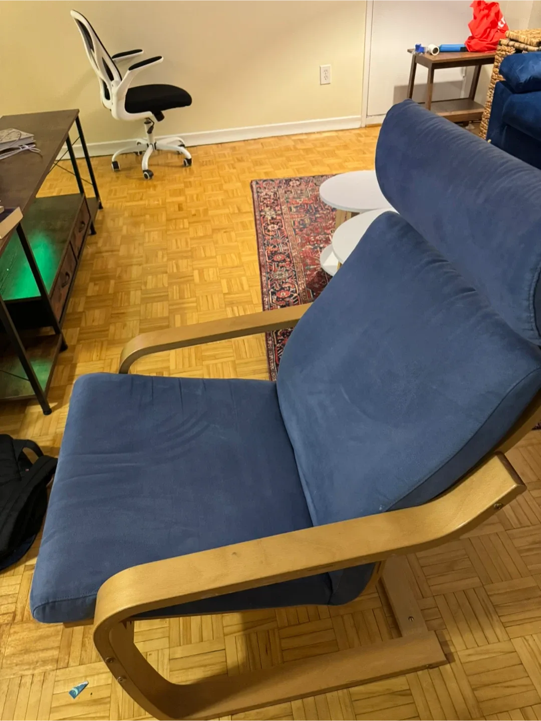 IKEA Poang Chair - Blue 💙 image indicator(3)