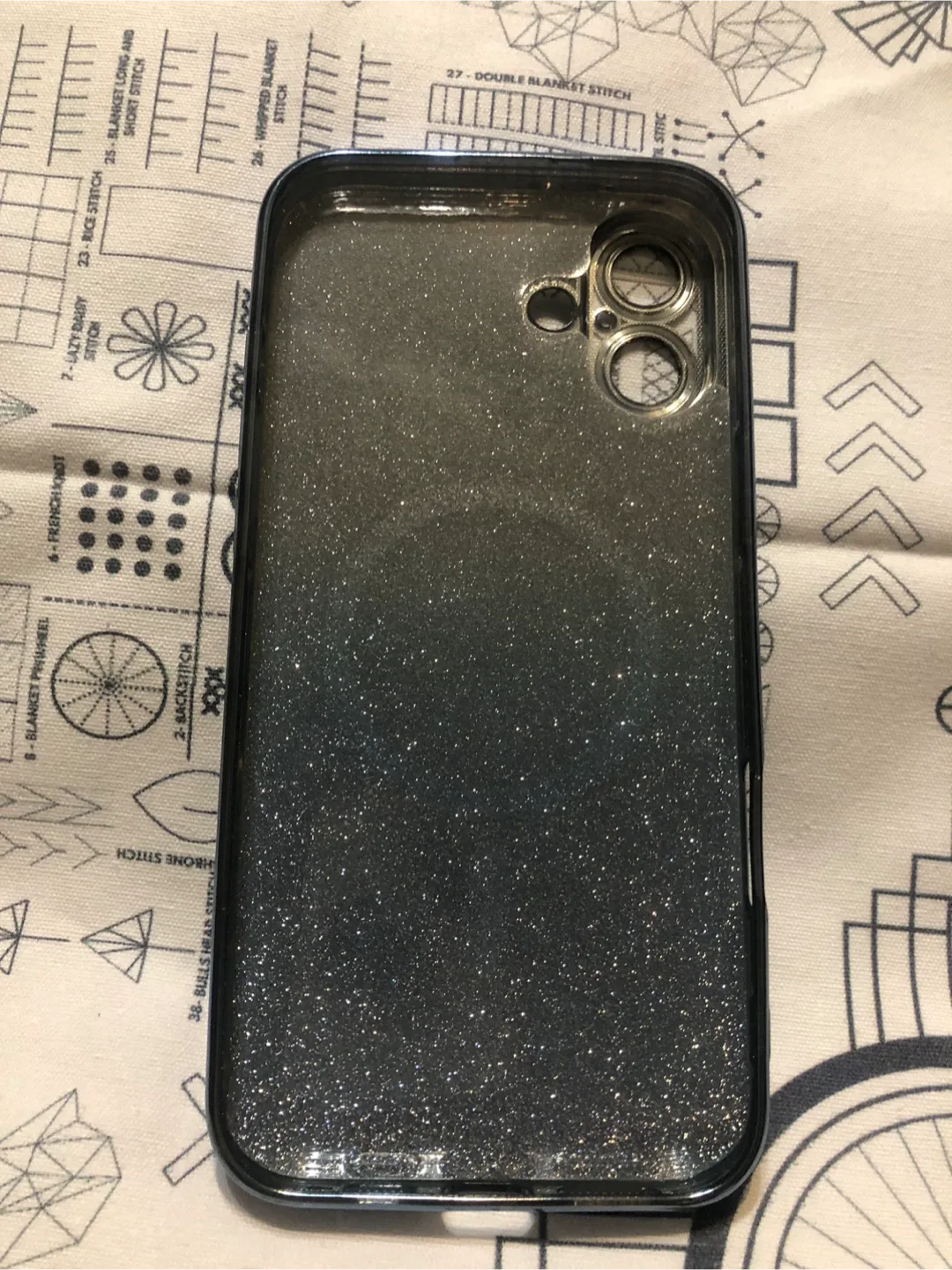 iPhone Case with MagSafe - Glittery light blue shade image indicator(4)